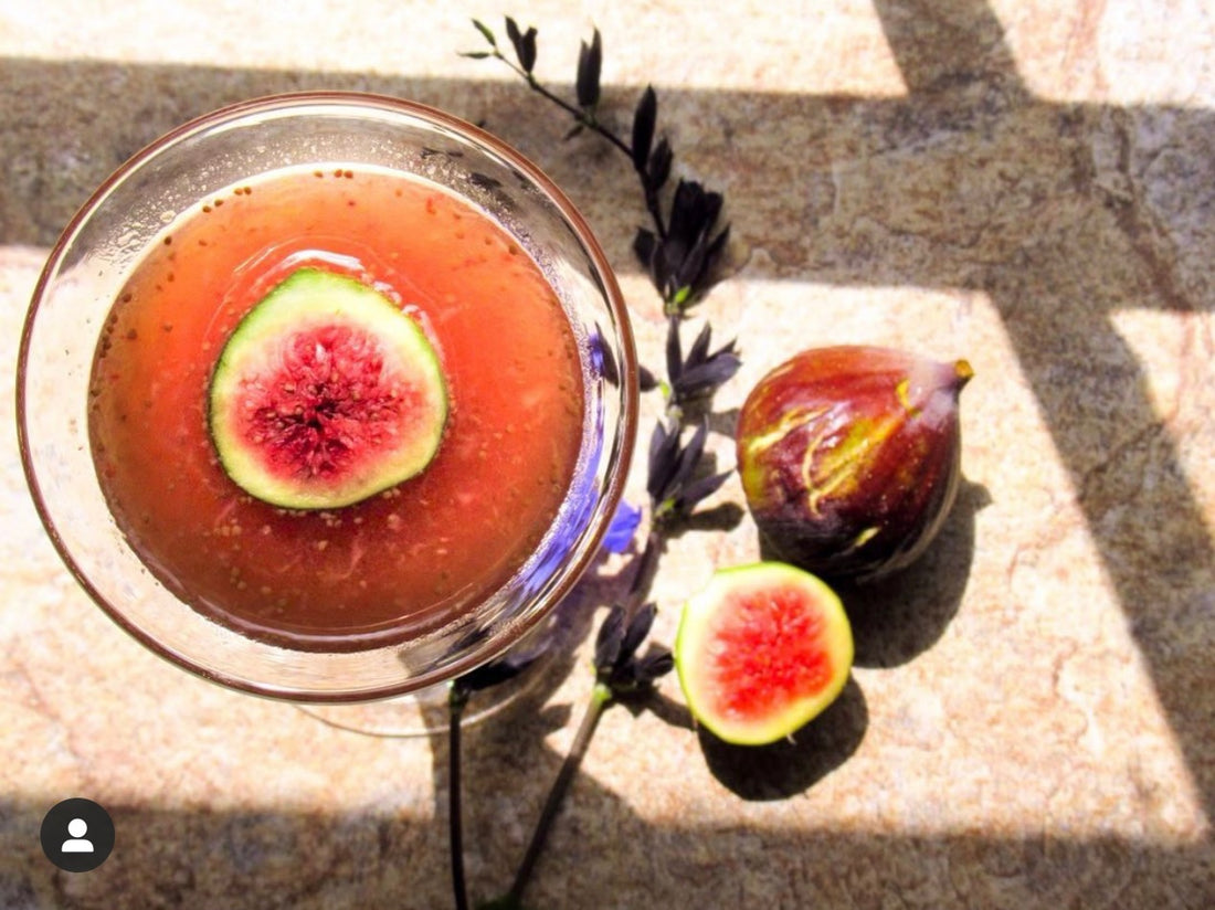 Bourbon Fig Cocktail