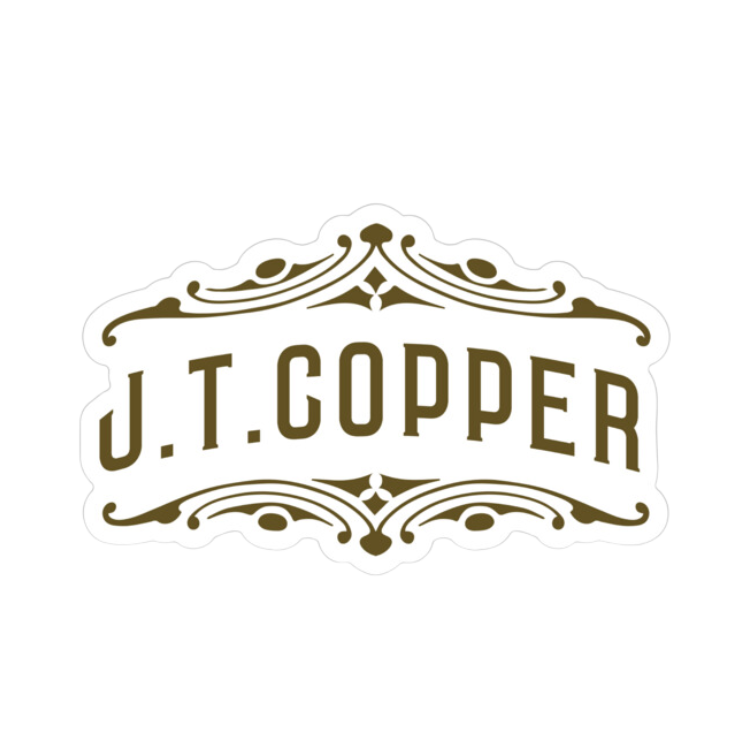 JT Copper Logo Sticker – JT Copper Flavors