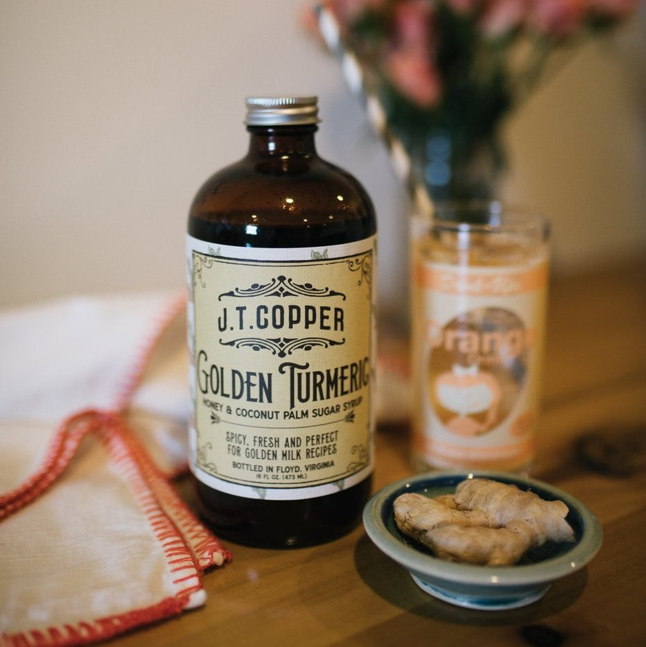 Golden Turmeric Syrup – JT Copper Flavors