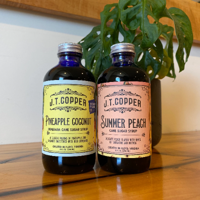 Summer Peach Syrup