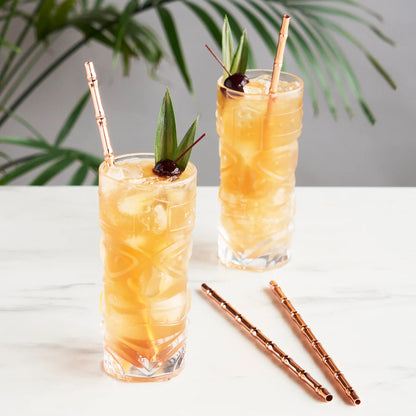 Copper Bamboo Straws